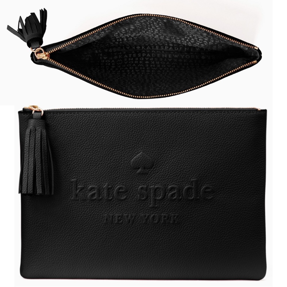 NWT Kate Spade Larchmont Avenue Logo Gia Pouch